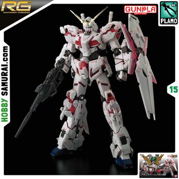 RX-0 Unicorn Gundam RG 1/144 (Bandai) збірна модель, Гандам аніме HS000029 фото