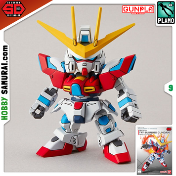 SD EX-Standard #11 TBG-011B Try Burning Gundam (Bandai) збірна модель, Гандам аніме HS000138 фото