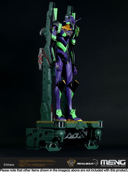 Evangelion Restraint/Transport Platform (Multi-Color Edition), збірна модель Meng HS000359 фото