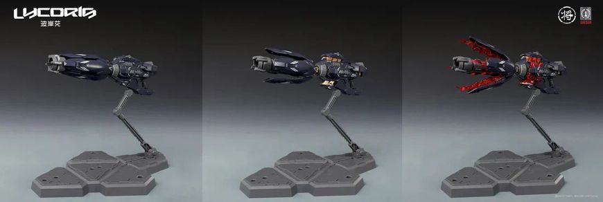 Cборная модель меха Lycoris 1/100 - Jiangzuoshe X CaesarWorks HS001066 фото