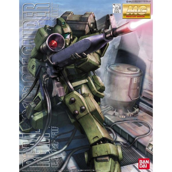 GM Sniper MG 1/100 (Mobile Suit Gundam 0080: War in the Pocket) збірна модель - Bandai, Gunpla HS001185 фото