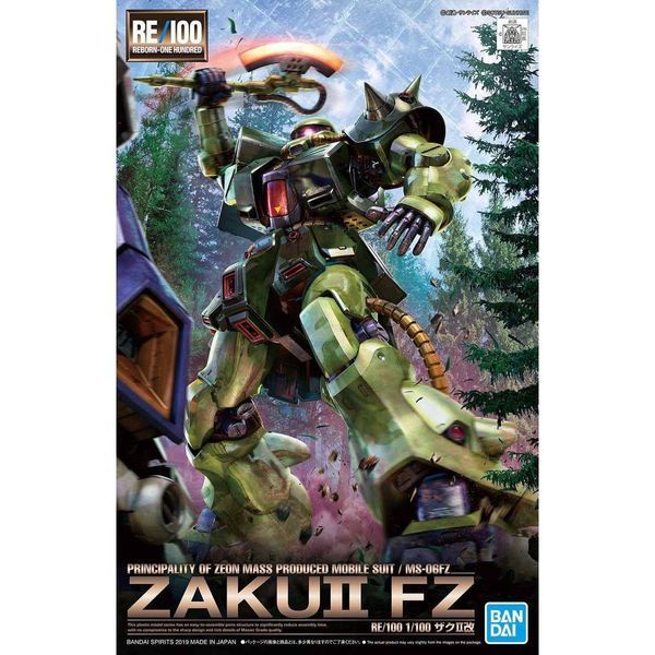 Zaku II Kai RE/100 (Mobile Suit Gundam 0080: War in the Pocket) сборная модель - Bandai, Gunpla HS001186 фото
