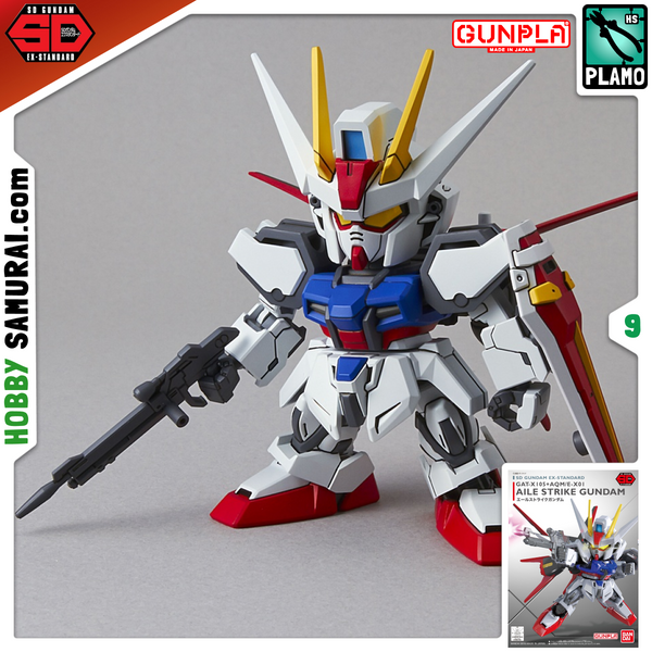 EX Standard Aile Strike Gundam SD (Bandai) збірна модель, Гандам аніме HS000164 фото