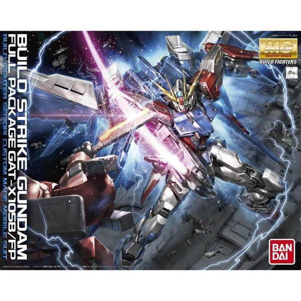 Сборная модель Build Strike Gundam Full Package MG 1/100 (Gundam Build Fighters) - Bandai, Gunpla HS000517 фото
