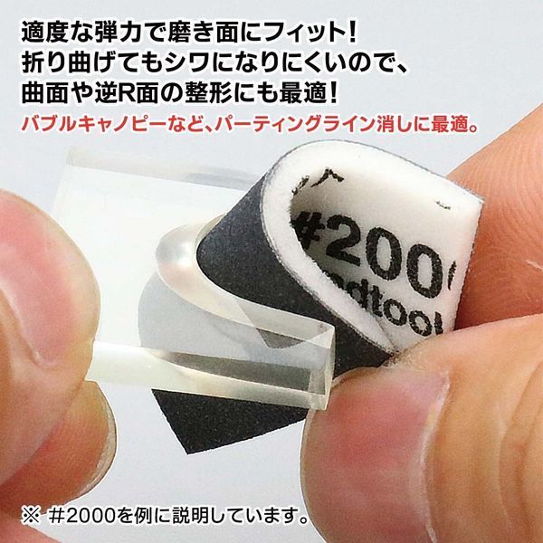 Набір напилків для моделізму 5 шт. GodHand 2mm #8000 HS000372 фото