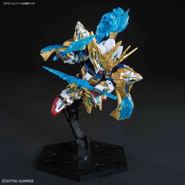 Збірна модель Zhao Yun 00 Gundam & Bilongqu SD (Gundam World Sangoku Soketsuden) - Bandai, Gunpla HS000735 фото