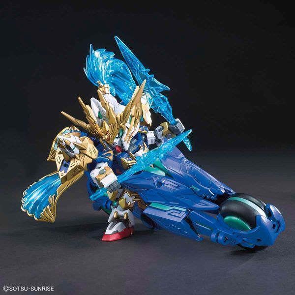 Збірна модель Zhao Yun 00 Gundam & Bilongqu SD (Gundam World Sangoku Soketsuden) - Bandai, Gunpla HS000735 фото