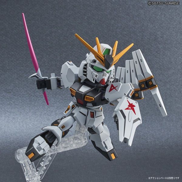 EX Standard Nu Gundam SD (Bandai) збірна модель, Гандам аніме HS000166 фото