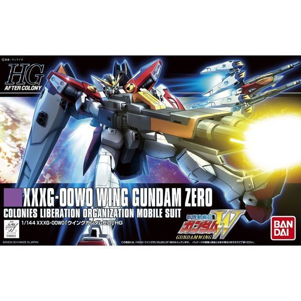 Сборная модель Bandai Wing Gundam Zero HG 1/144 (Mobile Suit Gundam Wing) - Gunpla HS000001 фото