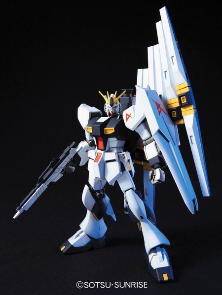 RX-93 Nu Gundam HGUC 1/144 (Bandai) збірна модель, Гандам аніме HS000260 фото