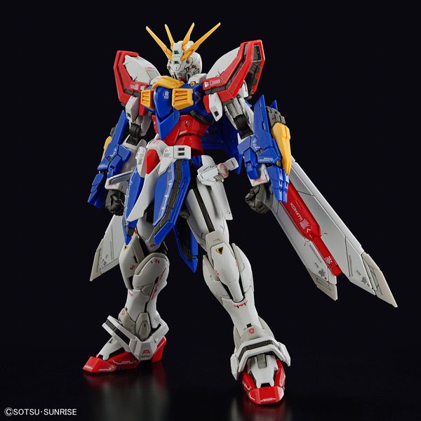 37 God Gundam RG 1/144 (Bandai) збірна модель, Гандам аніме HS000015 фото