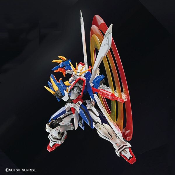 37 God Gundam RG 1/144 (Bandai) збірна модель, Гандам аніме HS000015 фото