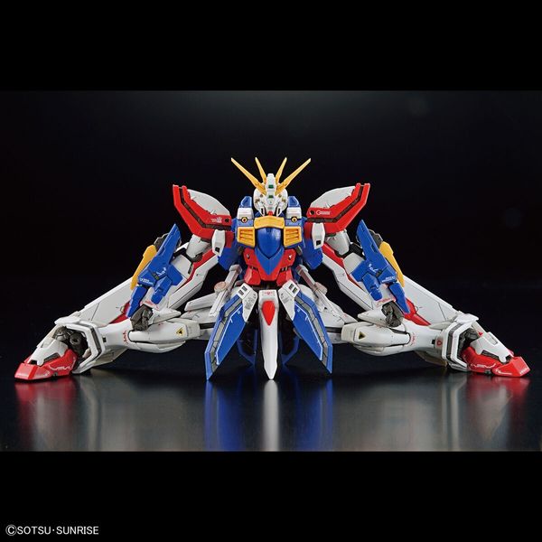 37 God Gundam RG 1/144 (Bandai) збірна модель, Гандам аніме HS000015 фото