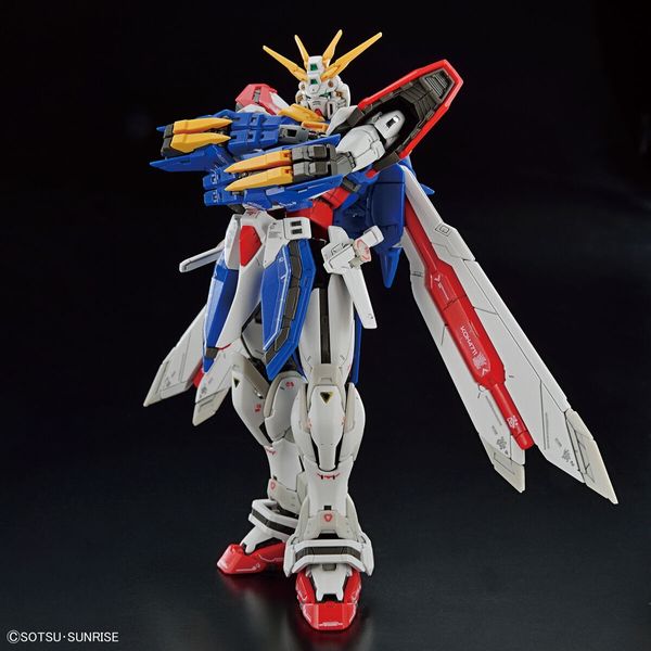 37 God Gundam RG 1/144 (Bandai) збірна модель, Гандам аніме HS000015 фото