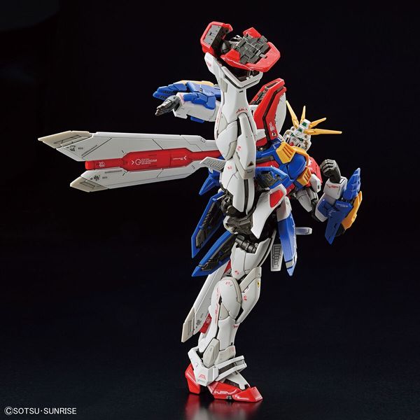 37 God Gundam RG 1/144 (Bandai) збірна модель, Гандам аніме HS000015 фото