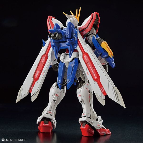 37 God Gundam RG 1/144 (Bandai) збірна модель, Гандам аніме HS000015 фото