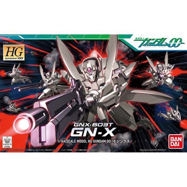GN-X HG 1/144 (Mobile Suit Gundam 00) збірна модель - Bandai, Gunpla HS001146 фото
