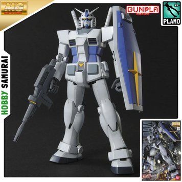 RX-78-3 G-3 Gundam Ver.2.0 MG 1/100 (Mobile Suit Gundam) збірна модель - Bandai, Gunpla HS001487 фото