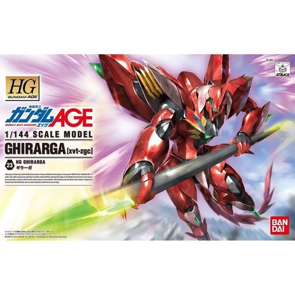 Збірна модель Ghirarga HG 1/144 (Mobile Suit Gundam AGE) - Bandai, Gunpla HS001242 фото