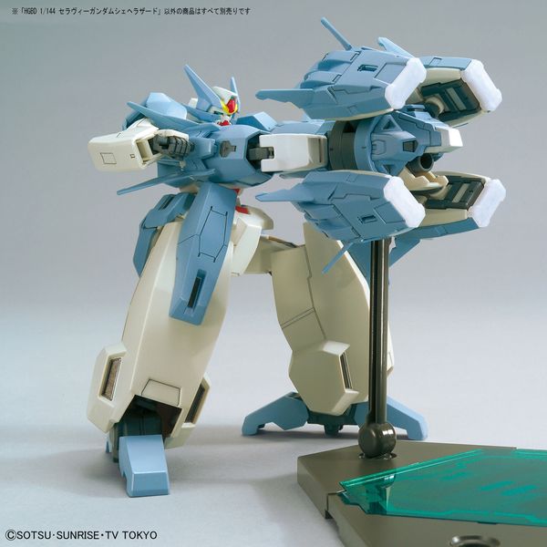 Seravee Gundam Scheherazade HGBD 1/144 (Bandai) збірна модель, Гандам аніме HS000265 фото