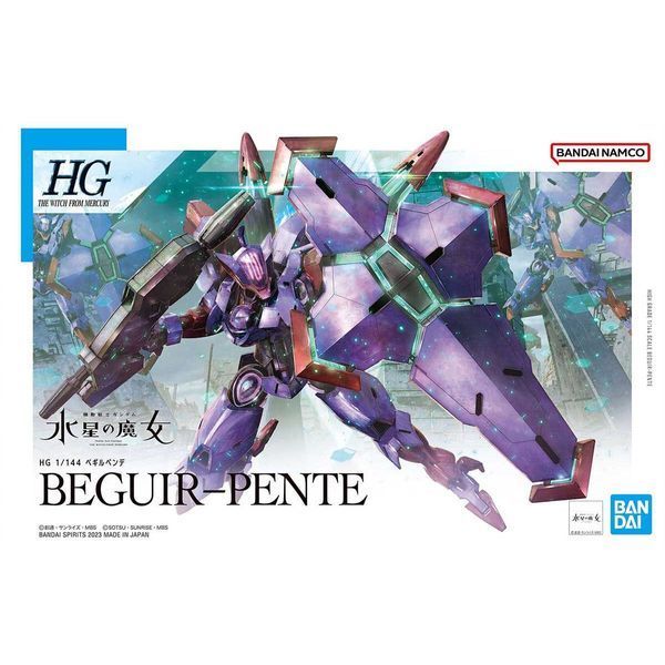 Beguir-Pente HG 1/144 (Mobile Suit Gundam: The Witch from Mercury) збірна модель - Bandai, Gunpla HS000053 фото