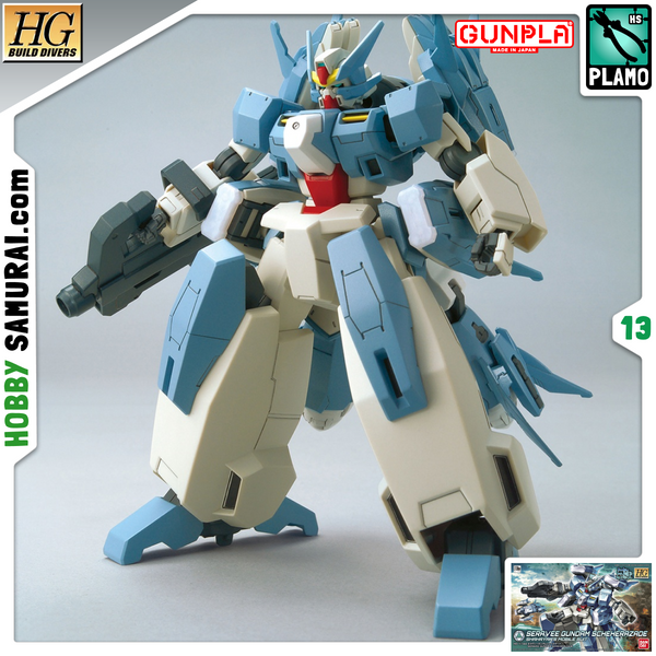 Seravee Gundam Scheherazade HGBD 1/144 (Bandai) збірна модель, Гандам аніме HS000265 фото