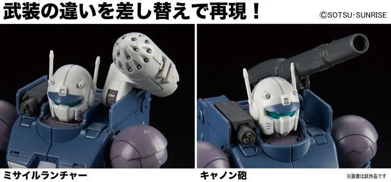 Збірна модель RCX-76-02 Guncannon First Type Iron Cavalry Squadron (Gundam) HG 1/144 - Bandai HS001087 фото
