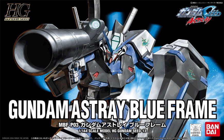 Astray Blue Frame HG 1/144 (Bandai) збірна модель, Гандам аніме HS000212 фото