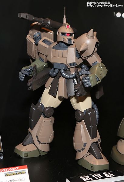 P-Bandai: MG 1/100 Zaku Cannon (Unicorn Color ver.) збірна модель, Гандам аніме |обмежений екслюзивний випуск| HS000561 фото