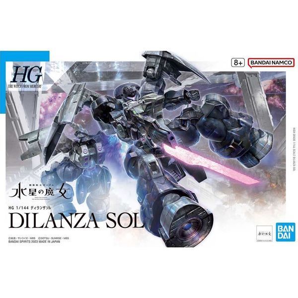 Dilanza Sol HG 1/144 (Mobile Suit Gundam: The Witch from Mercury) сборная модель - Bandai, Gunpla HS000231 фото