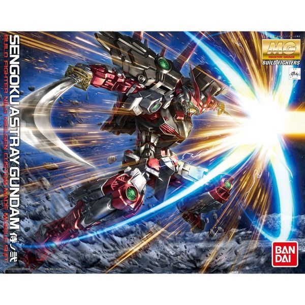 Збірна модель Sengoku Astray Gundam MG 1/100 (Gundam Build Fighters) - Bandai, Gunpla HS001329 фото