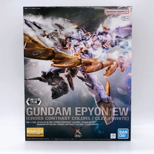 Збірна модель P-Bandai MG 1/100 Gundam Epyon (Cross Contrast Colors/Clear White) - Gunpla HS000670 фото