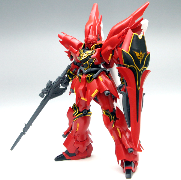 MSN-06S Sinanju HGUC 1/144 (Bandai) збірна модель, Гандам аніме HS000261 фото