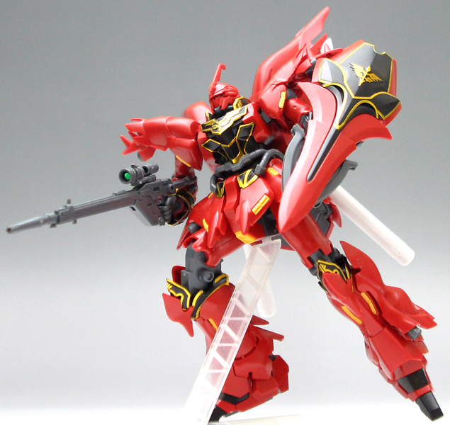 MSN-06S Sinanju HGUC 1/144 (Bandai) збірна модель, Гандам аніме HS000261 фото