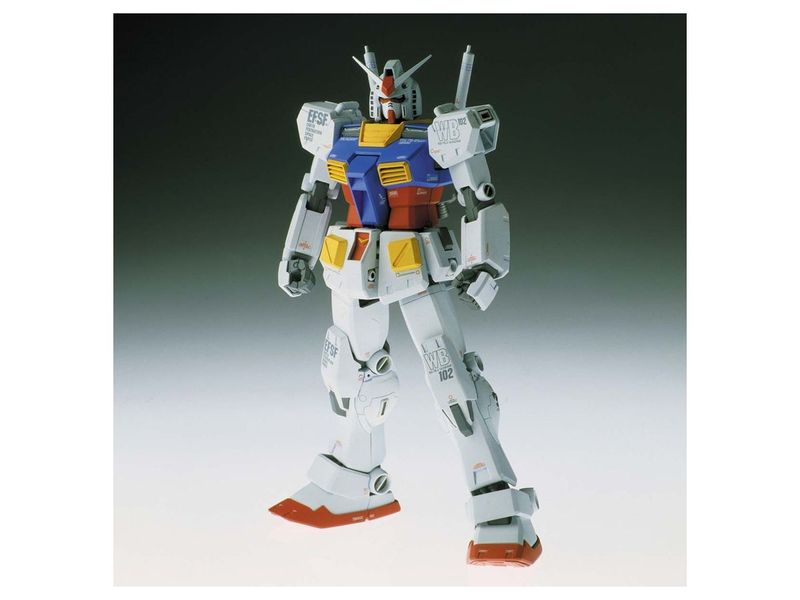 RX-78-2 Gundam Ver. Ka MG 1/100 (Bandai) збірна модель, Гандам аніме HS000338 фото