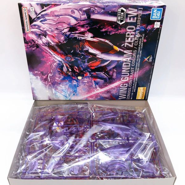 Сборная модель P-Bandai MG 1/100 Wing Gundam Zero EW Ver. Ka (Cross Contrast Color/Clear Purple) - Gunpla HS000671 фото