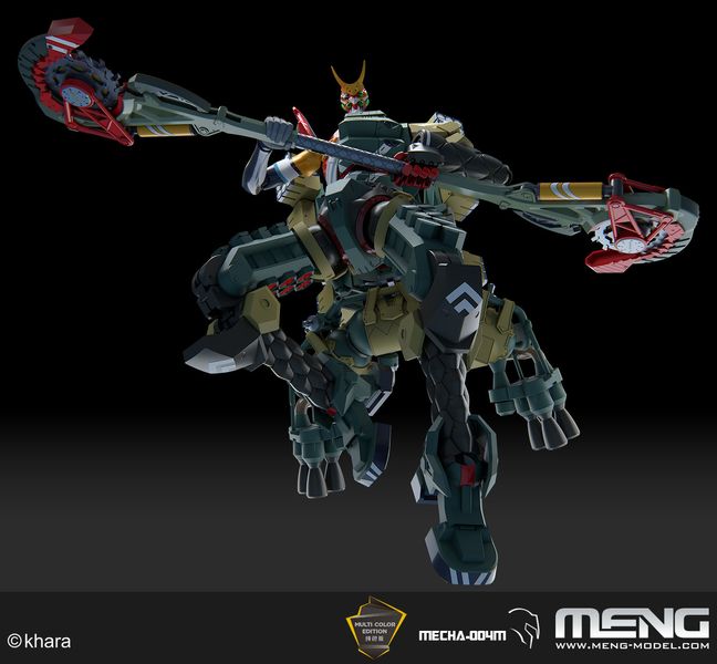 Evangelion Model-New 02 Alpha (Multi-Color Edition), збірна модель Meng HS000430 фото