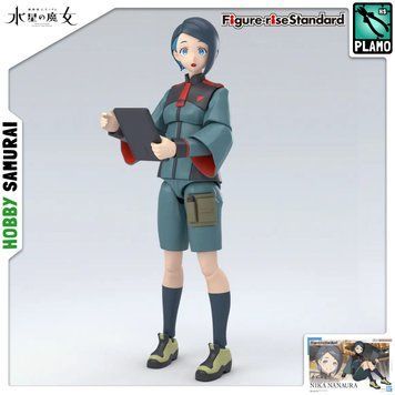 Nika Nanaura Figure-rise Standard (Mobile Suit Gundam: The Witch from Mercury) збірна модель - Bandai, Gunpla HS001109 фото