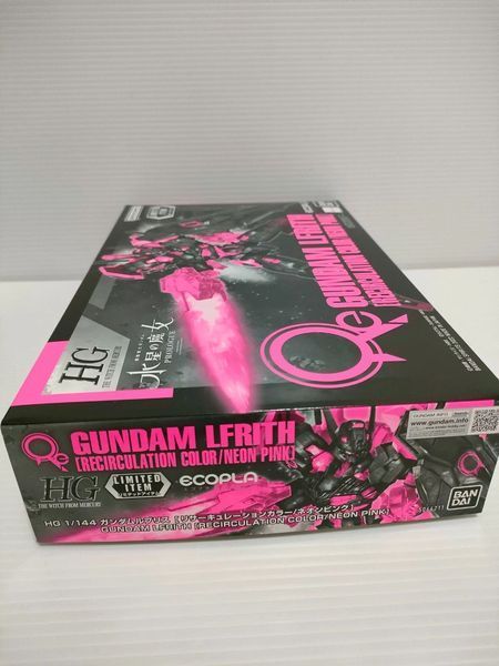 Lfrith Recirculation Color Neon Pink HG 1/144 (Mobile Suit Gundam: The Witch from Mercury) сборная модель - Premium Bandai HS000788 фото
