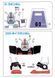 1/144 EG RX-78-2 Gundam, водные декали EVO - флуоресцент HS001037 фото 10
