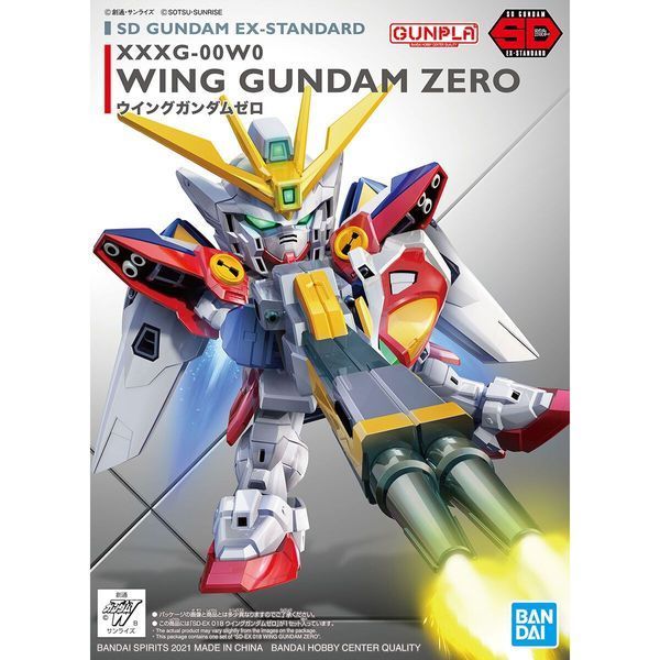 Збірна модель Bandai Wing Gundam Zero SDEX (Mobile Suit Gundam Wing) - Gunpla HS000012 фото