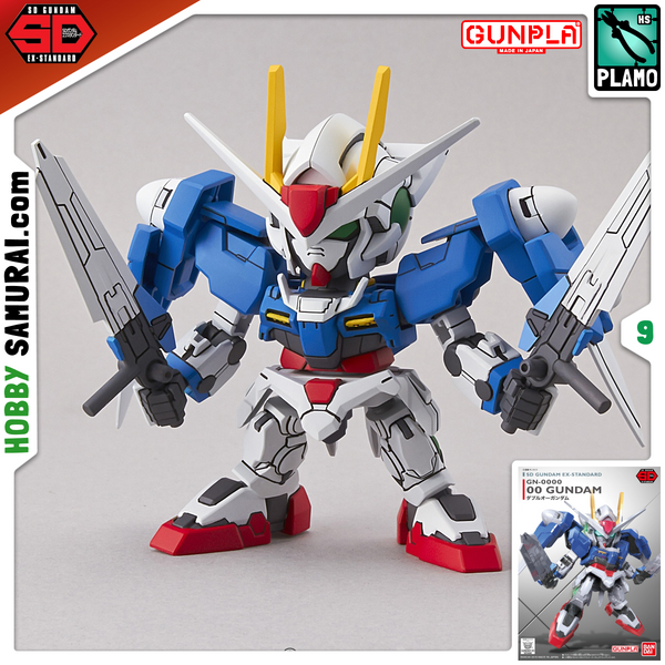 EX Standard 00 Gundam SD (Bandai) збірна модель, Гандам аніме HS000112 фото