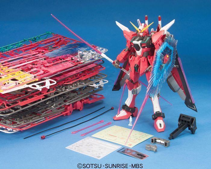 Сборная модель Bandai Infinite Justice Gundam MG 1/100 (Mobile Suit Gundam SEED Destiny) - Gunpla HS001374 фото