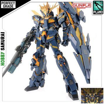 Збірна модель Bandai RX-0(N) Unicorn Gundam 02 Banshee Norn PG 1/60 (Mobile Suit Gundam Unicorn) - Gunpla HS001414 фото