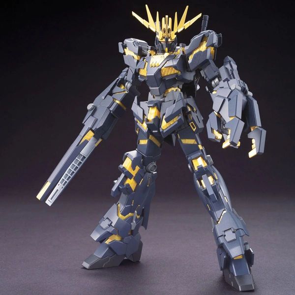 RX-0 Unicorn Gundam 02 Banshee (Destroy Mode) HGUC 1/144 (Bandai) збірна модель, Гандам аніме HS000425 фото