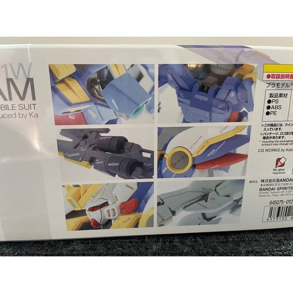 Збірна модель Bandai Wing Ver. Ka MG 1/100 (Mobile Suit Gundam Wing) - Gunpla HS000014 фото