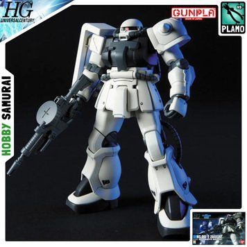 Збірна модель MS-06F-2 Zaku II Type F2 EFF HG 1/144 (Mobile Suit Gundam 0083: Stardust Memory) - Bandai, Gunpla HS001199 фото