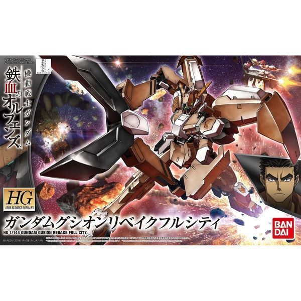 Збірна модель Gundam Gusion Rebake Full City HG 1/144 (Iron-Blooded Orphans) - Bandai, Gunpla HS000852 фото
