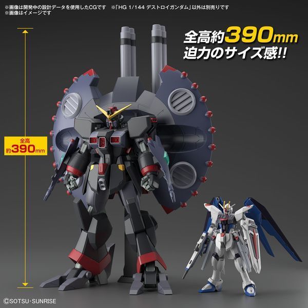 Сборная модель Bandai Destroy Gundam HG 1/144 (Mobile Suit Gundam SEED Destiny) - Gunpla HS000182 фото