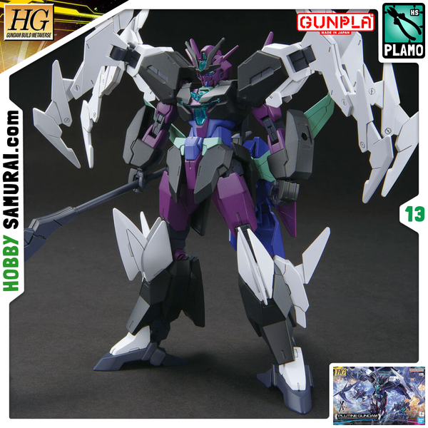 Plutine Gundam (Gundam Build Metaverse) HG 1/144 (Bandai) збірна модель, Гандам аніме HS000183 фото